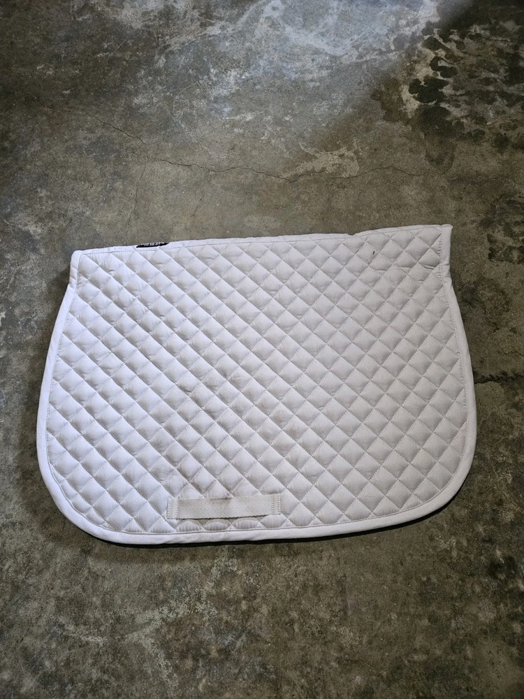 Schneiders White All Purpose Saddle Pad