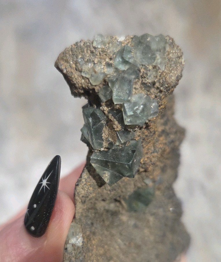 192g Fluorite Specimen Cubic