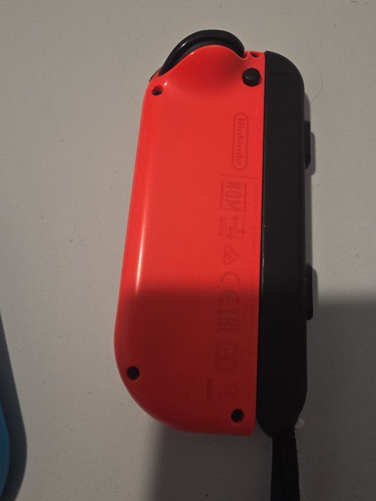 Nintendo Switch Neon Blue & Red Joy-Con Controller W/Straps OEM - Tested Working
