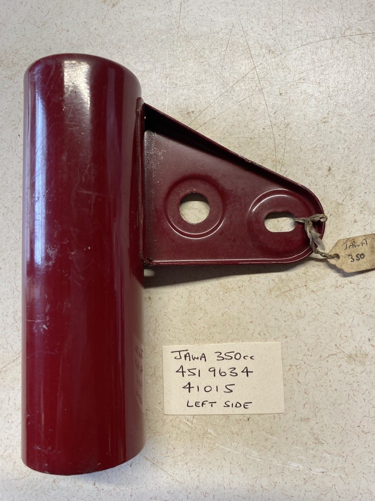 JAWA 350 LEFT HAND HEADLAMP BRACKET NOS