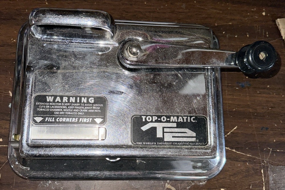 Top-O-Matic T2 Cigarette Rolling Machine