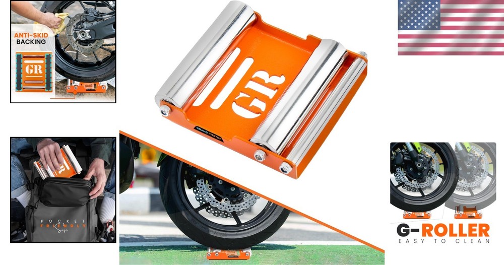 Grand Pitstop Motorcycle Wheel Cleaning Stand - Paddock Stand Replacement - Whee