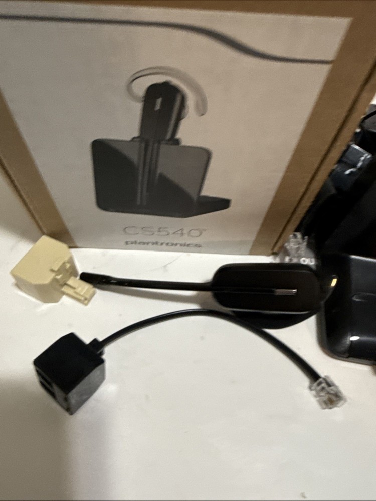 Plantronics CS540 Black Convertible Noise Cancelling Bluetooth Wireless Headset