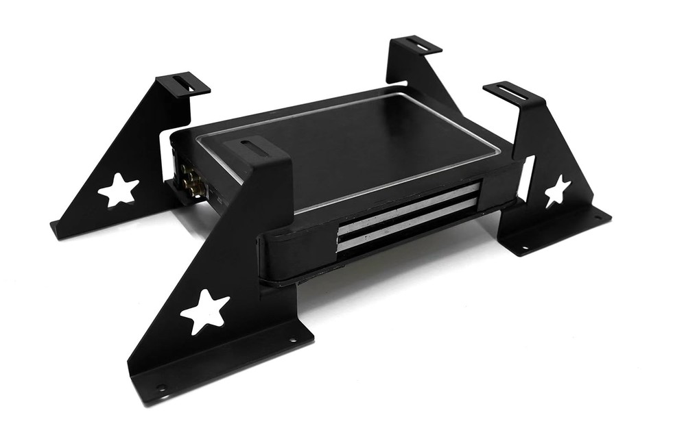 HzCHSyanna 2 Amp Amplifier Rack Audio Systems Stacking Brackets for...