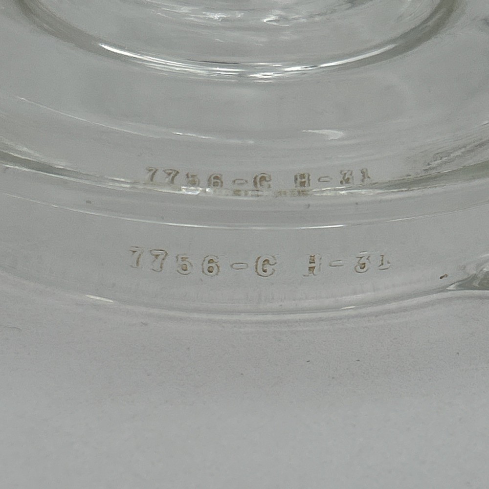 6 cup Pyrex Percolator Coffee Pot GLASS LID replacement 7756-C