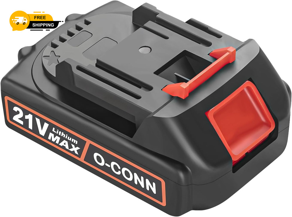 Mini Chainsaw Battery Replacement, 21V Max 2000Mah Rechargeable Battery,
