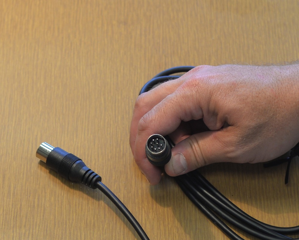 NEW Racermate Computrainer Velotron DIN-8 control cable 12ft.