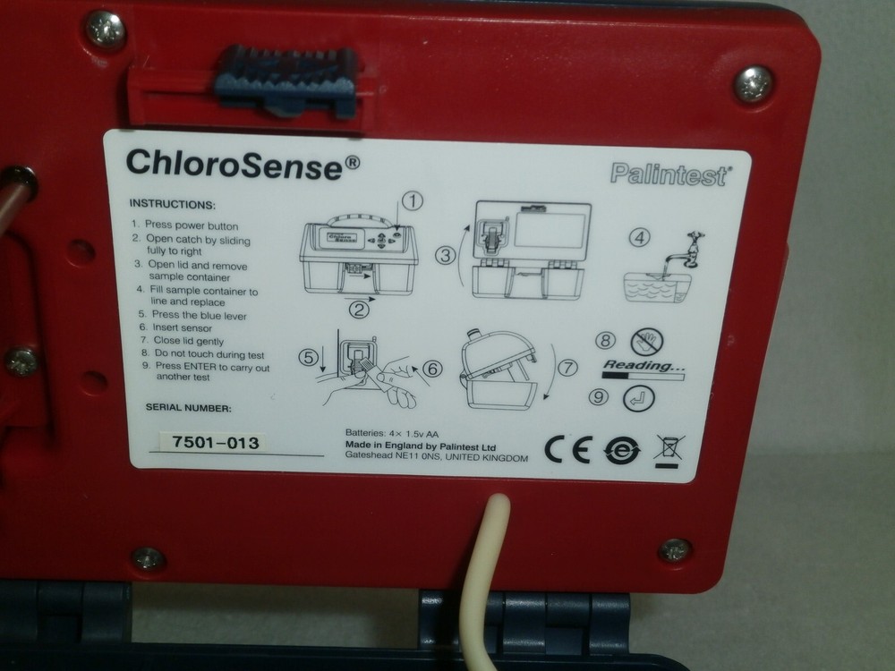 Palintest ChloroSense Analyzer with accessories