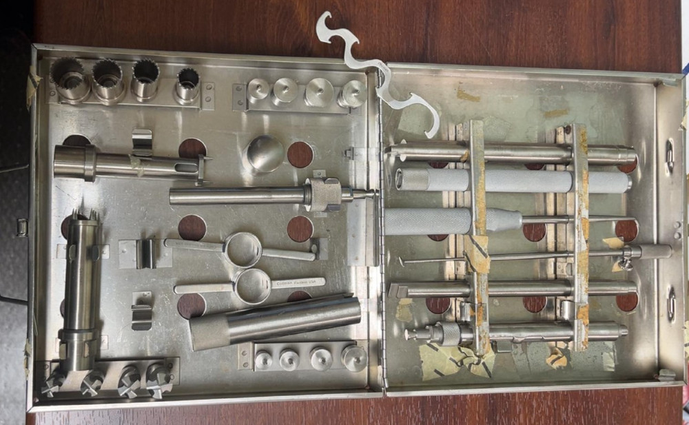 Codman Cranial Drill Bore Orthopedic Instruments - Excellent Working Condition.