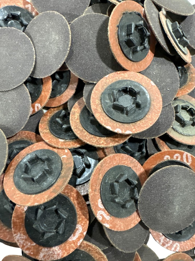 MERIT Quick Change Disc 1" 320G TP TYPE I 100 Pack