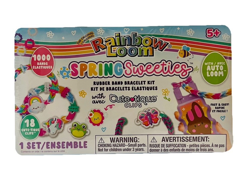 Rainbow Loom Spring Sweeties