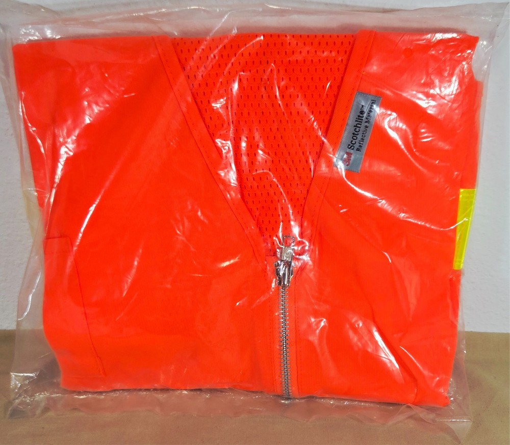 OccuNomix LUX-SSLSDZ Type R Class 2 Solid/Mesh Gloss Surveyor Safety Vest