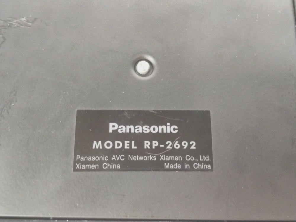 Panasonic Model RP-2692 Transcriber Foot Controller Pedal