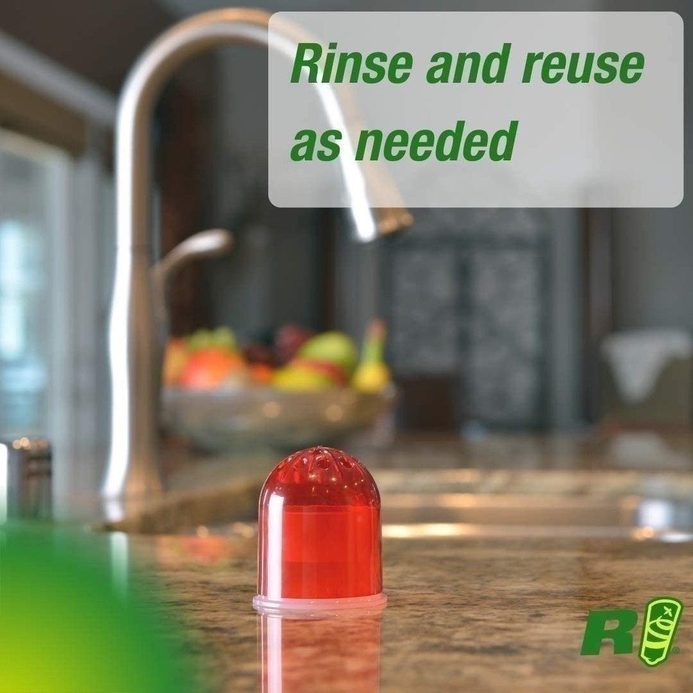 RESCUE! Fruit Fly Trap Bait Refill – 30 Day Supply – 10 Pack