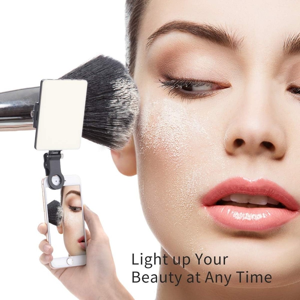 Rechargeable Video Conference & Selfie Light with Adjustable 3 Modes - Compact