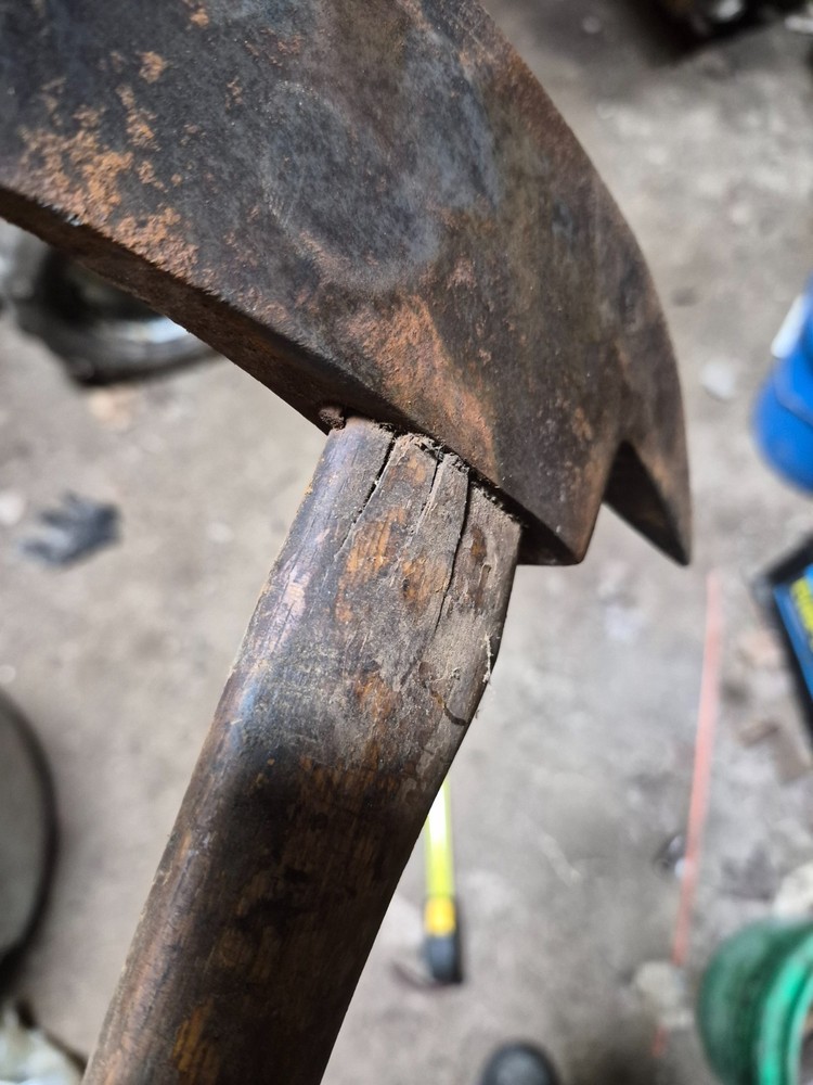 Firemans Small Size Axe Hatchet Unmarked 19" Long