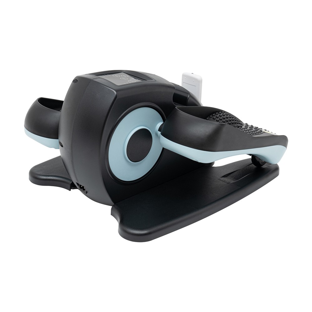 Compact Under Desk Electric Elliptical Machine with Remote and LCD Display
