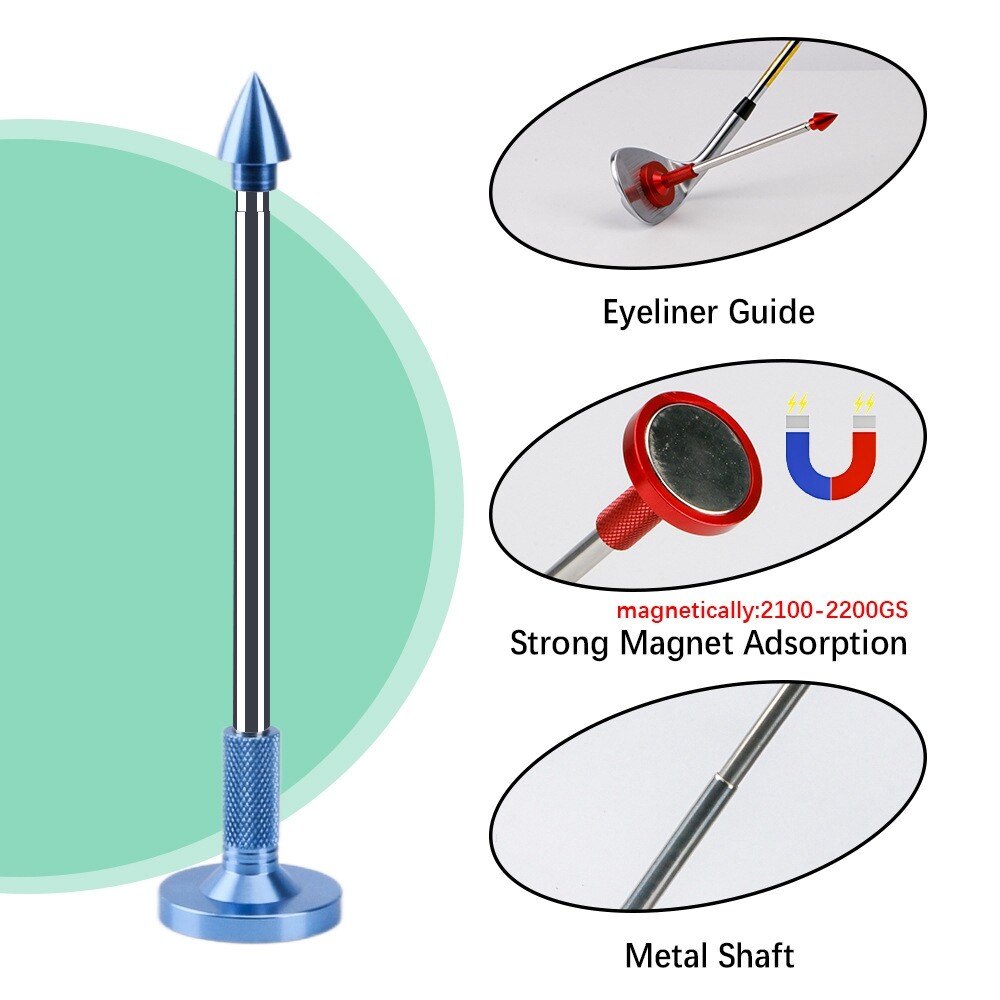Golf Magnetic Alignment Tool Golf Direction Indicator Rod Golf Training Access