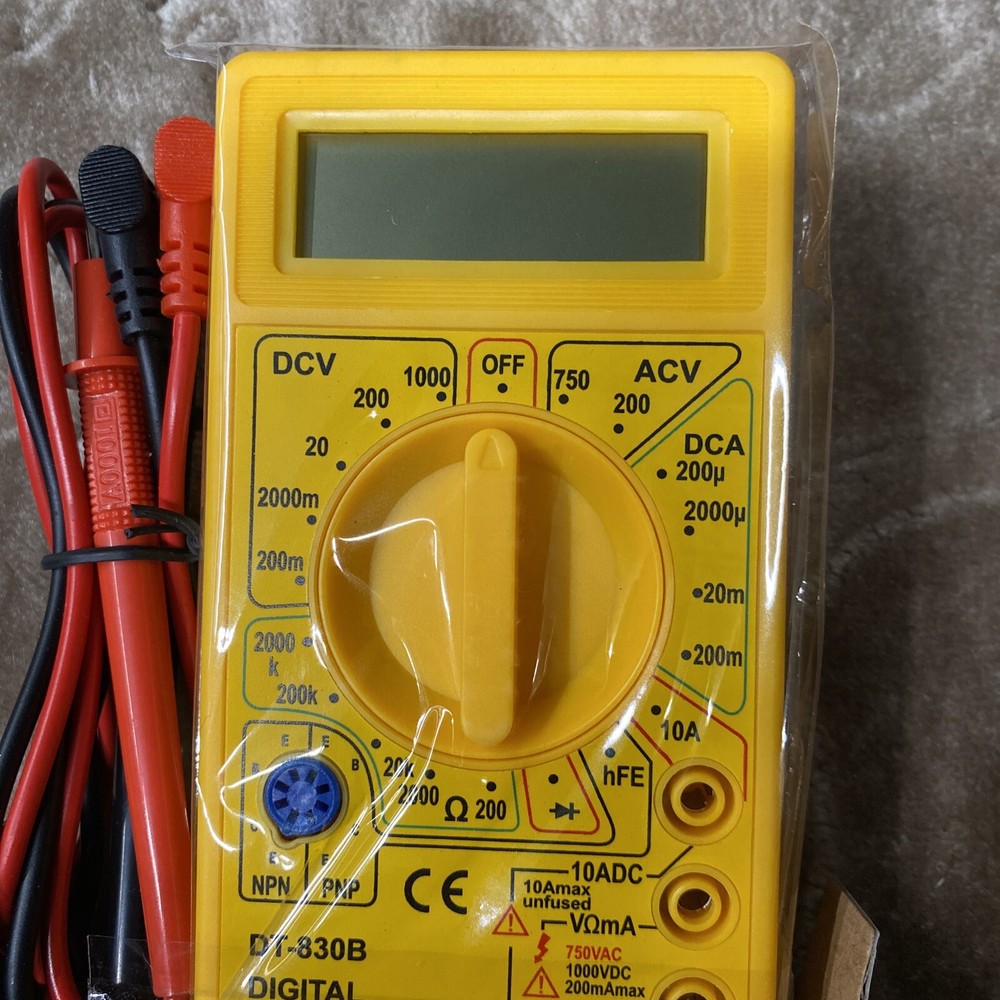 Series 830 Multi Metre Digital Tester Electicity
