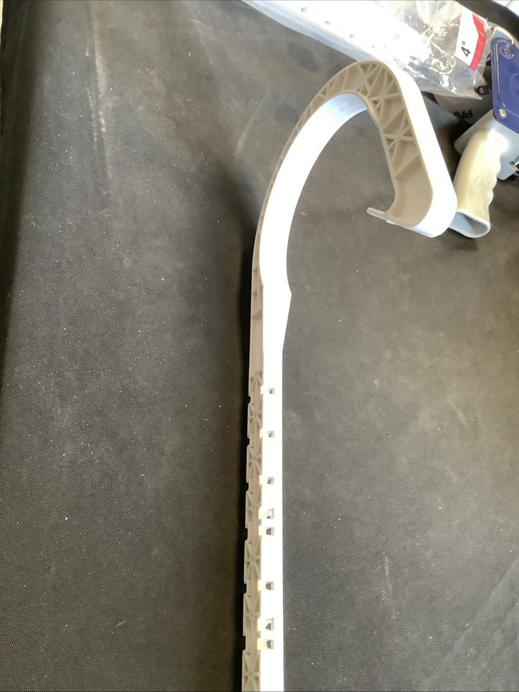 PVC 4” J-Hook Pipe Hanger. White. 33763 N13