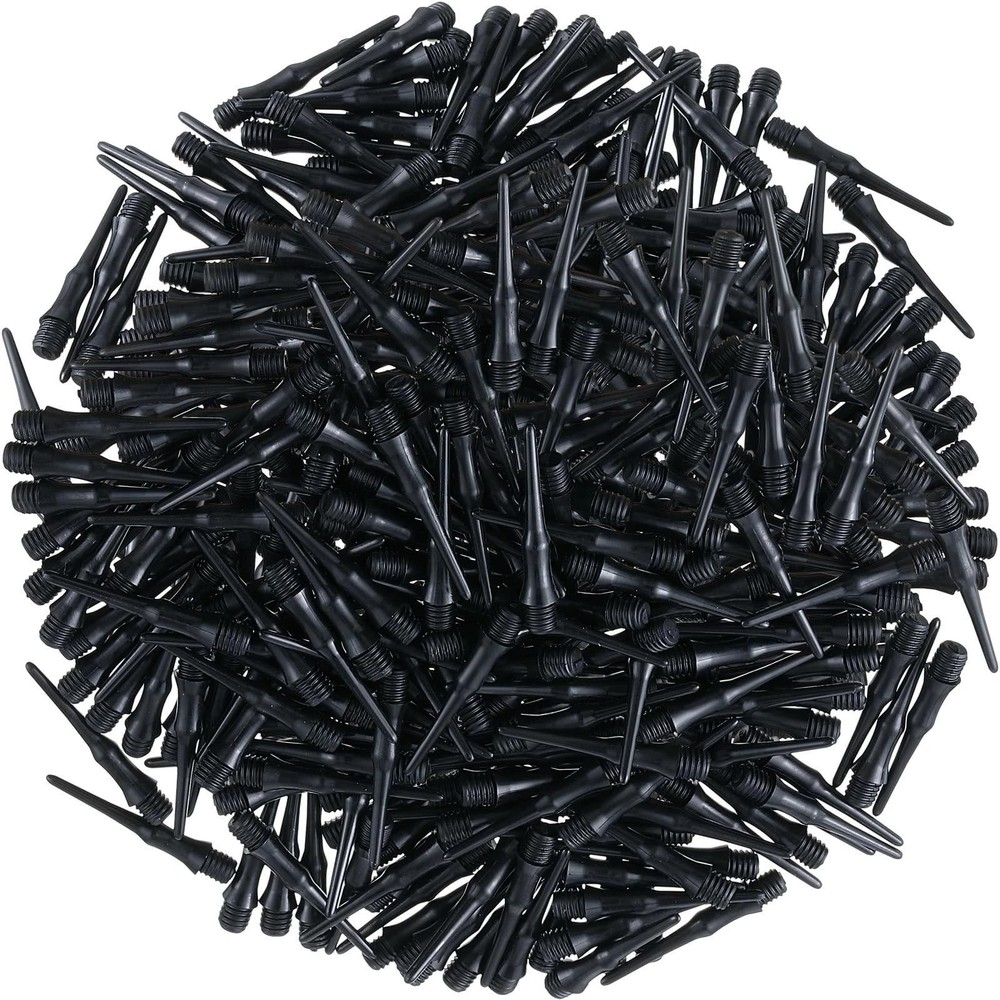 Viorawhite 200 Pack 2ba Thread Soft Tip Dart Points Plastic Replacement Dart ...