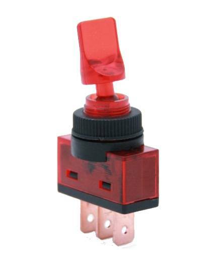 Nitrous Outlet Red Duckbill Toggle Switch (1/2" Hole)