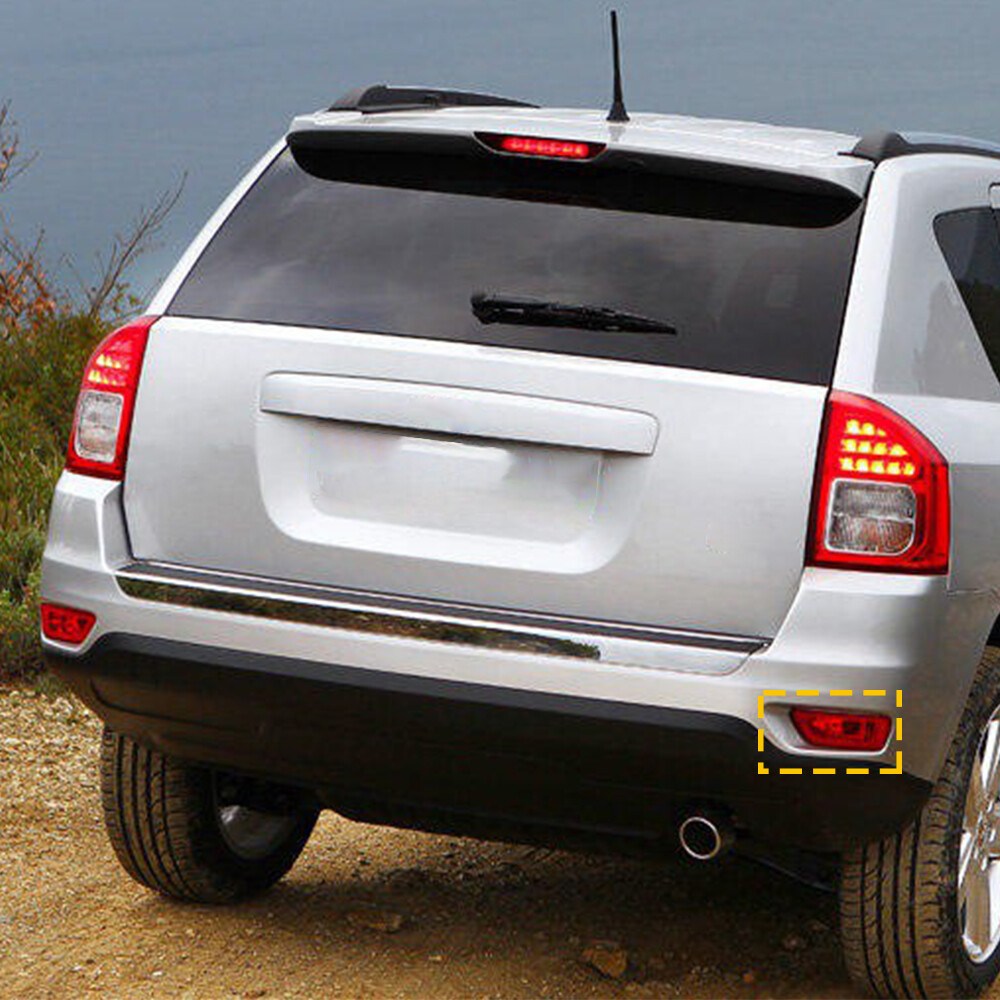 Rear Bumper Light Right Reflector Passenger For Side Jeep 2011-2017 Compass
