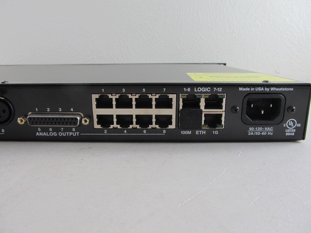 Wheatstone Blade IP88m 8x XLR Microphone Network Blade