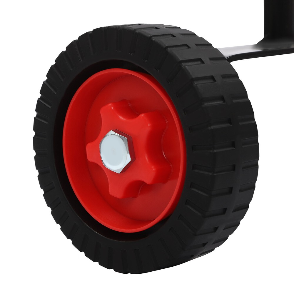 String Trimmer Support Wheel Walk Behind Auxiliary Wheel Adjustable Hight