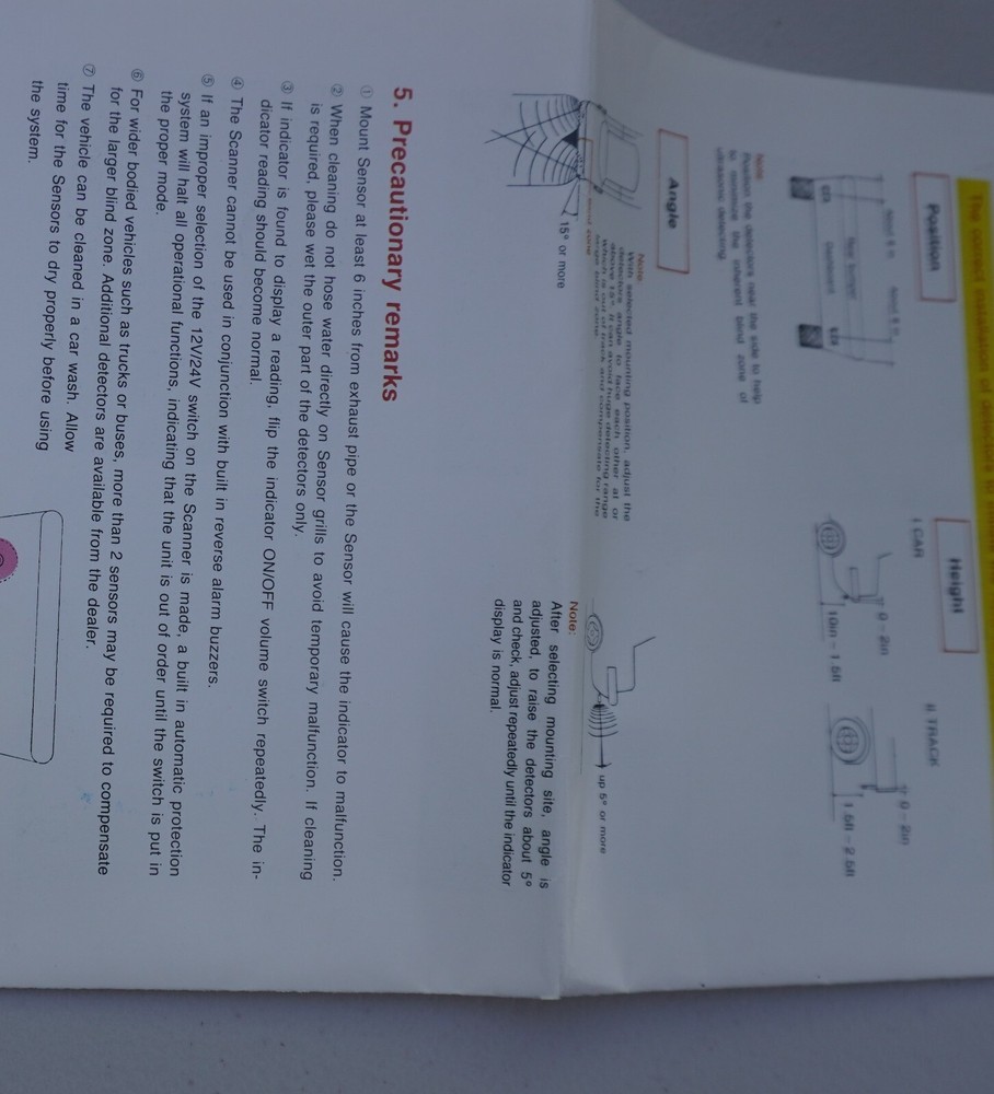 Early -Vehicle Back Up Warning Device May be *Prototype