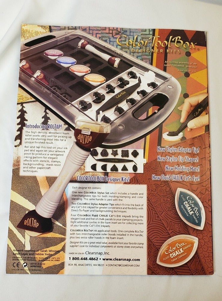 Expression Creative Art Magazine - May/June 2003 - Stamping For Guys