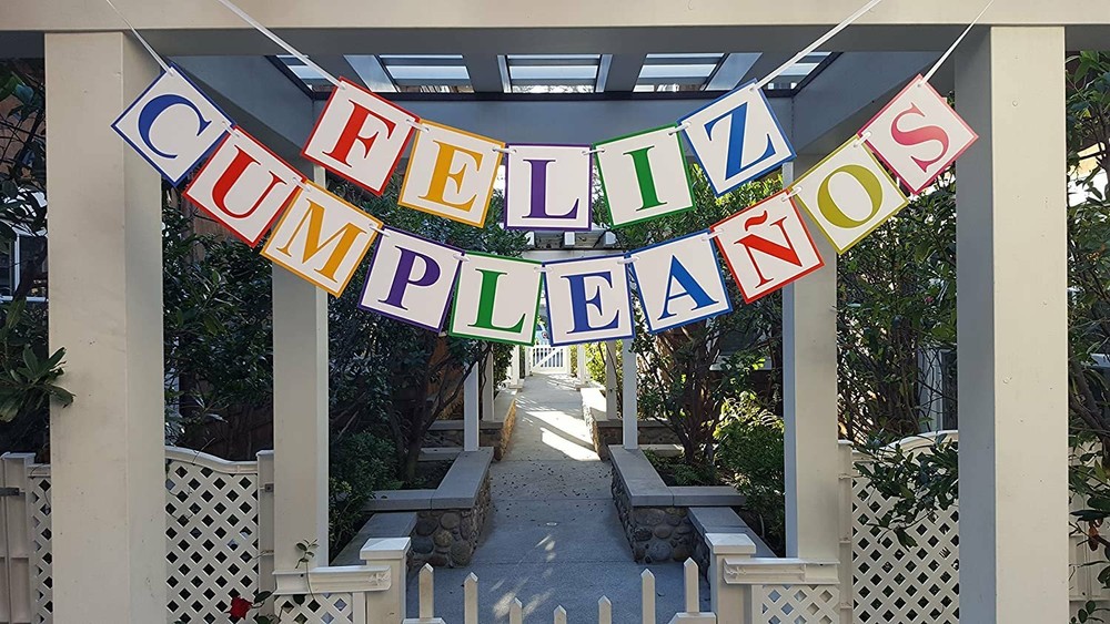 Feliz Cumpleanos Banner