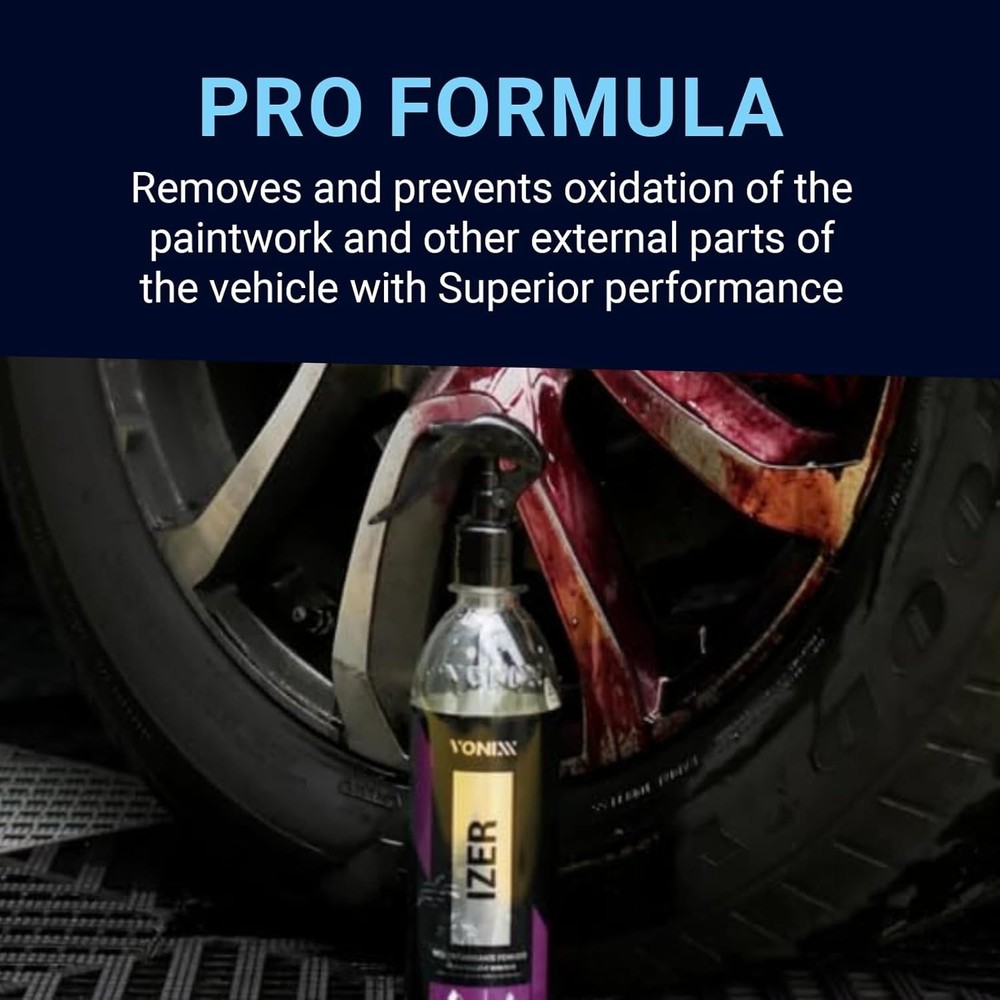 Vonixx Izer Iron Remover Spray 16.9 fl oz pH-Neutral Non-Acidic Formula