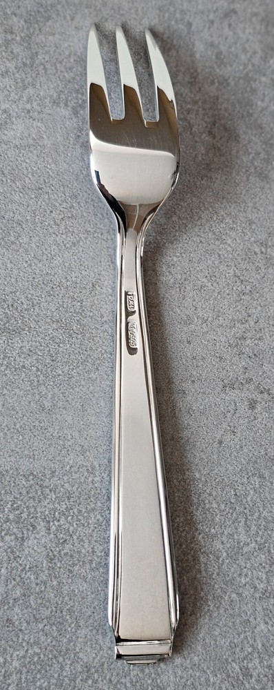 Robbe Und Berking Deco Art Cake Fork 925 Sterling Silver