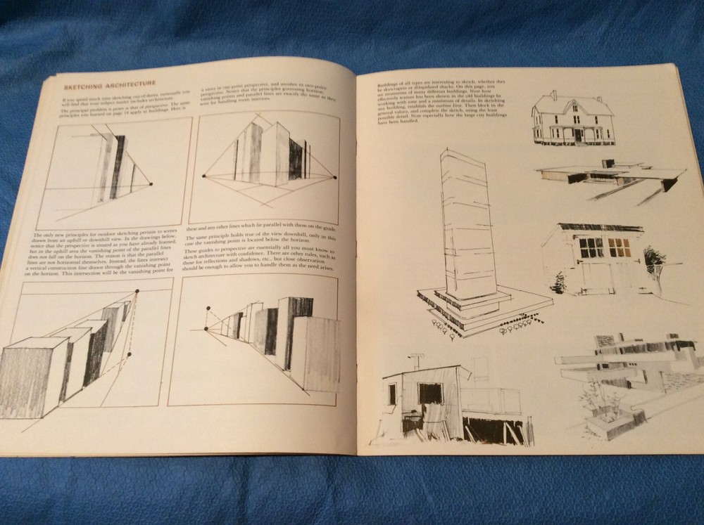 Art Instruction Skylight Studio Keys to Sketching Book
