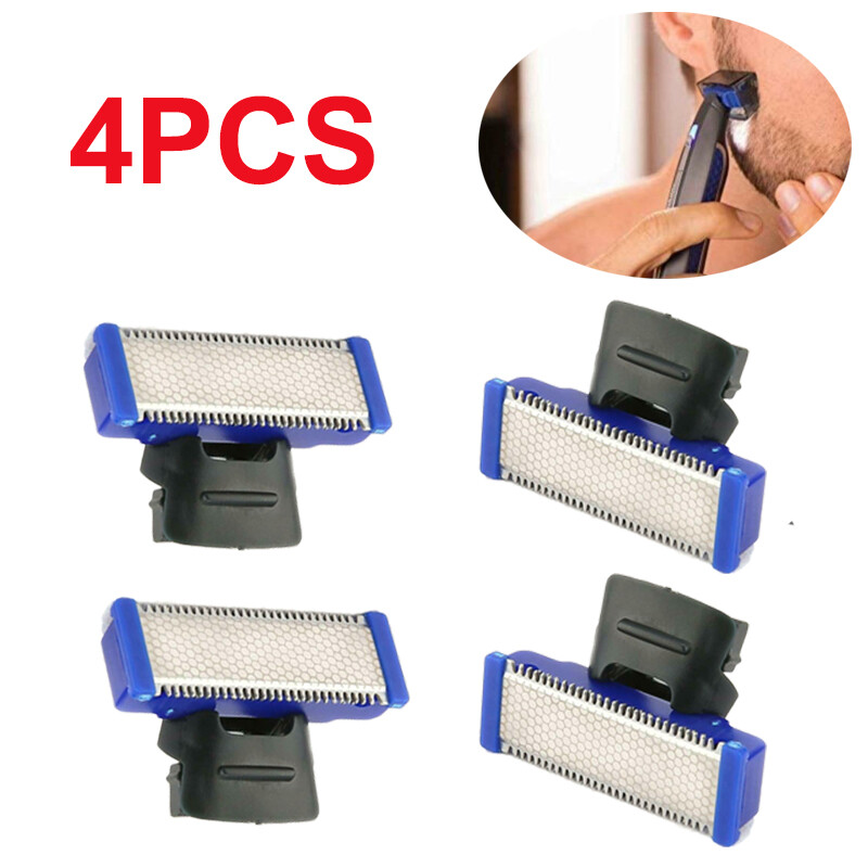 Men Micro Solo Electric Razor Double Sided Blade Head Trimmer Shaver Replacement