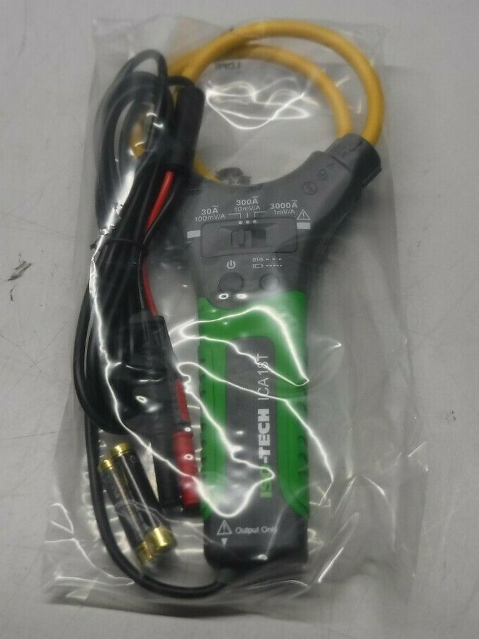 ISO-TECH ICA 18T 3000A ICA Multimeter Current Clamp Adapter