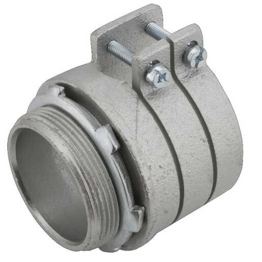 RACO 2108 2" Malleable Iron Squeeze Flex Connector Coupling