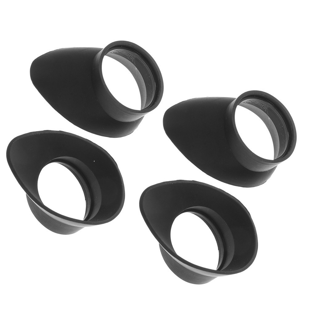 4 Pcs Microscope Eyepiece Hood Cap Telescope Cover Lens Protector