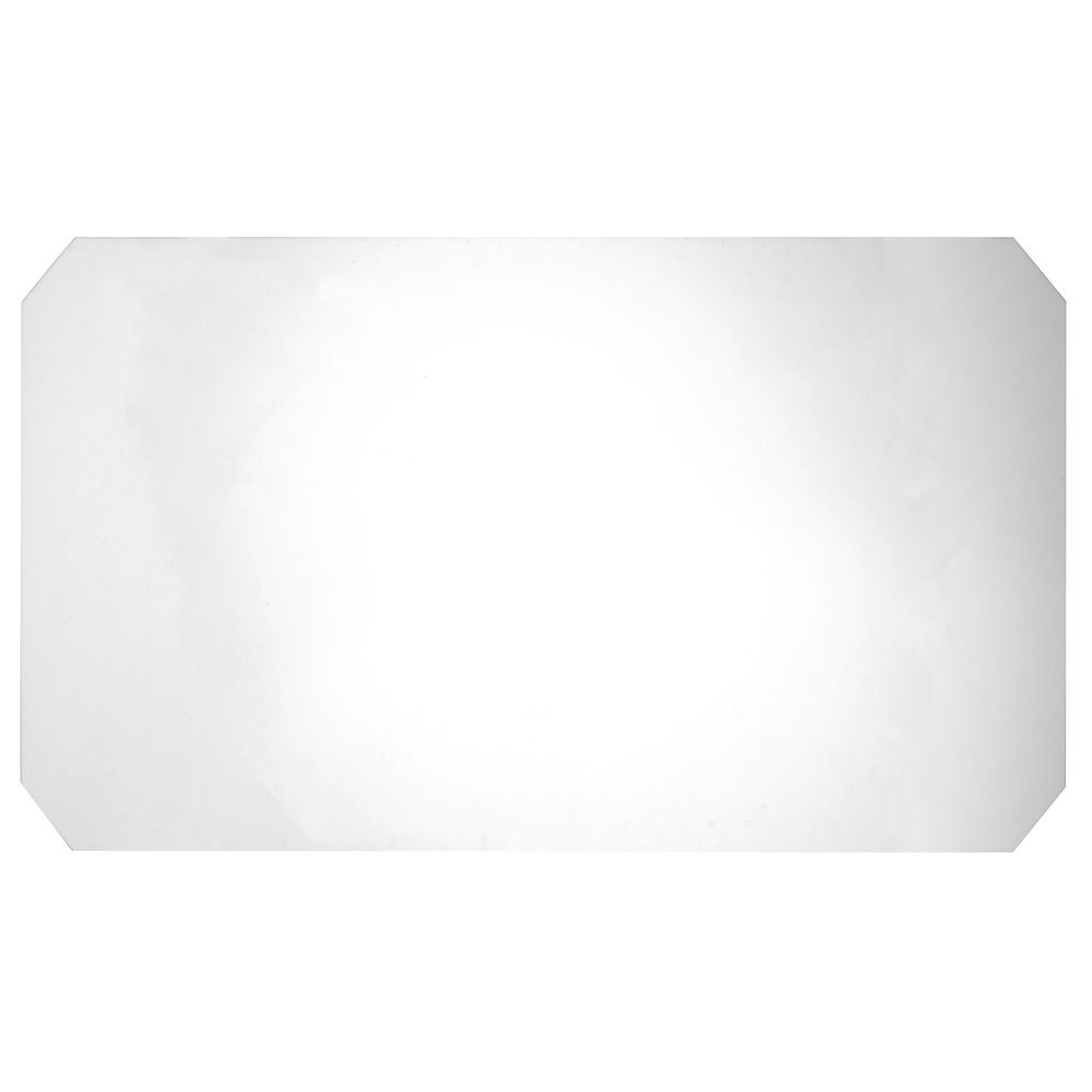 HUBERT Clear Plastic Shelf Insert - 36"L x 24"W