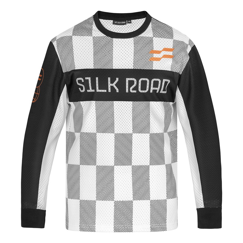 Silk Road Riding Jersey - Black