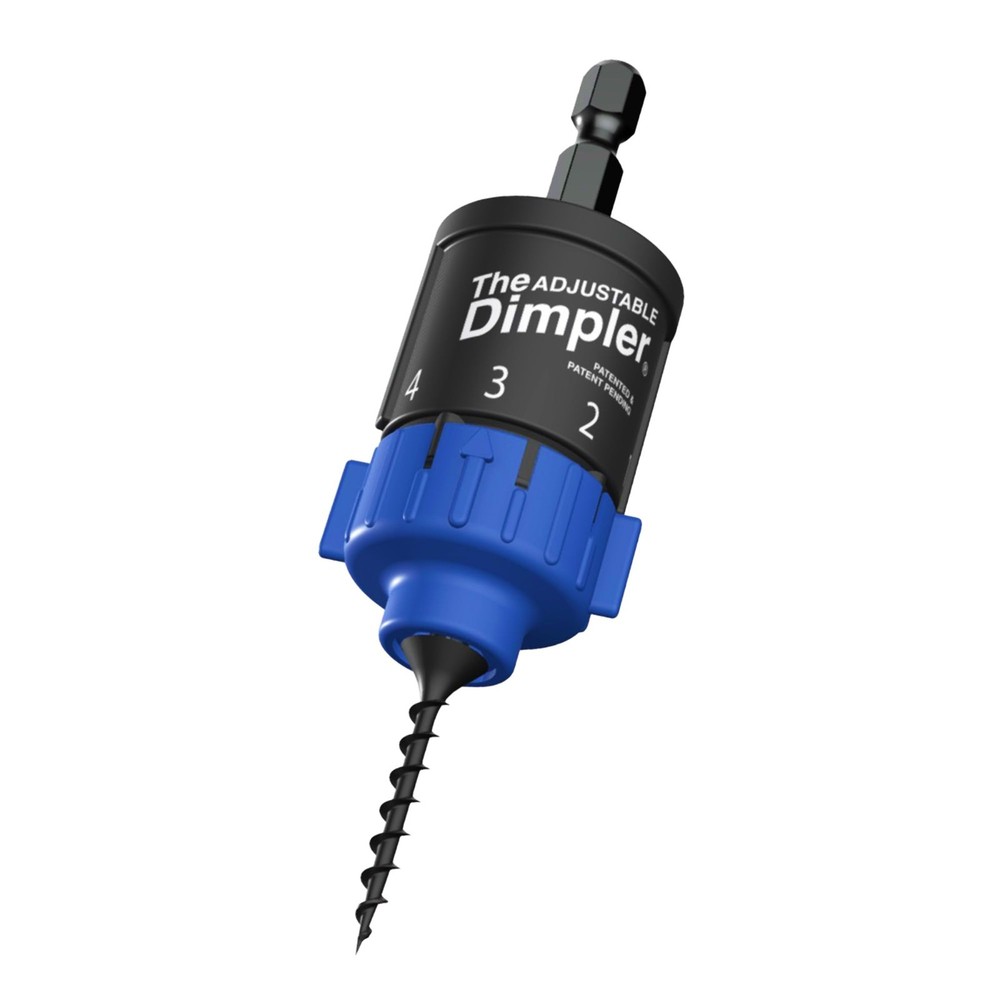 Adjustable Drywall Bit & Screw Gun Attachment - Converts Drill, Magnetic Bit Hol