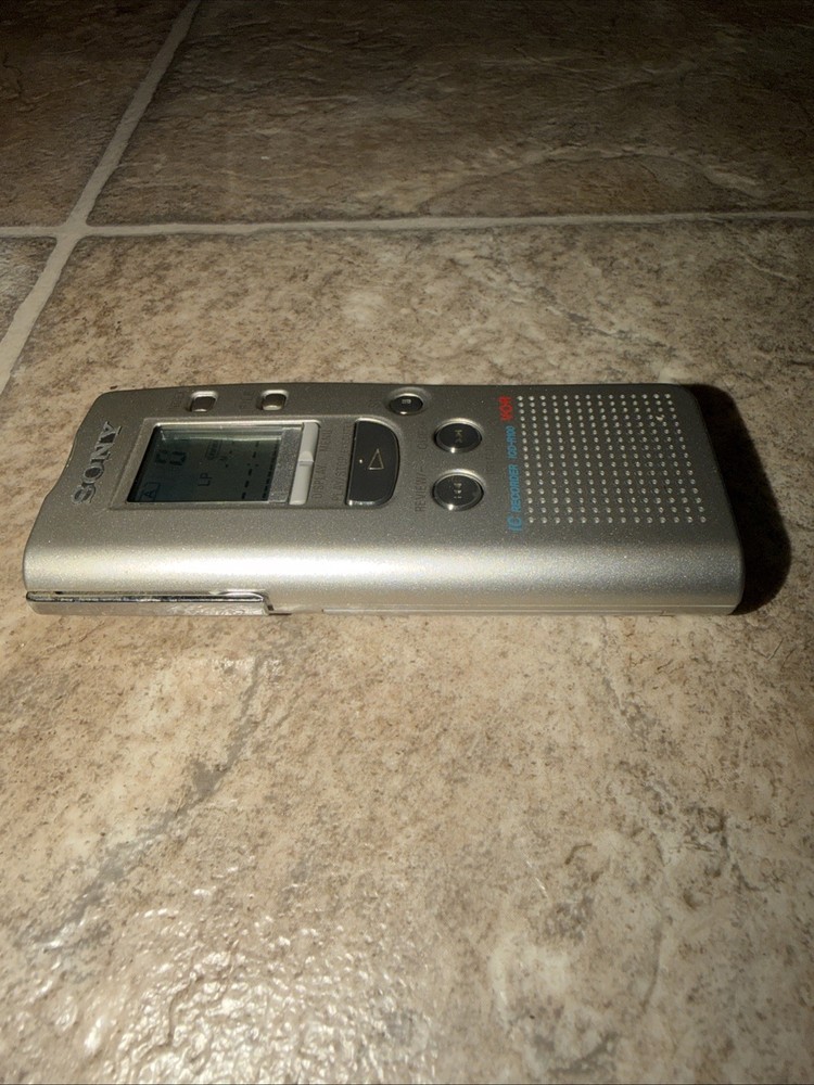 Sony ICD-R100 Handheld Digital Voice Recorder - Tested Working