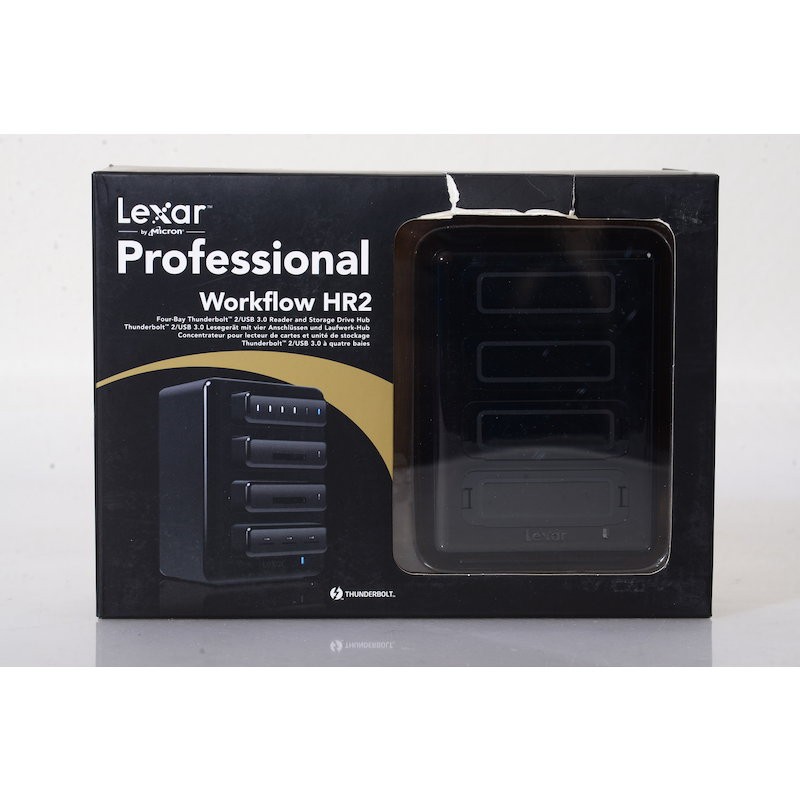 Lexar Professional Workflow Hub Hr2 Usb 3.0 / Thunderbolt - Card Reader -
