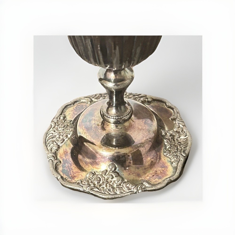 Vintage Derby Silver Company Silver plate Goblet