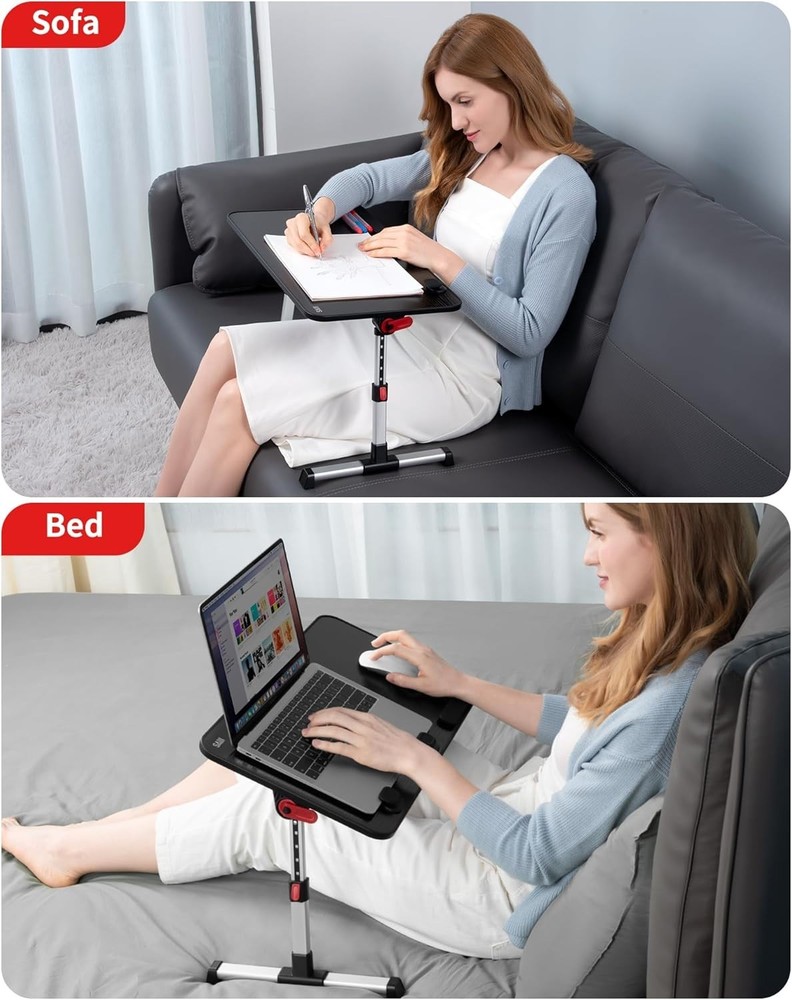 Multifunctional Laptop Table - Portable & Stable Design