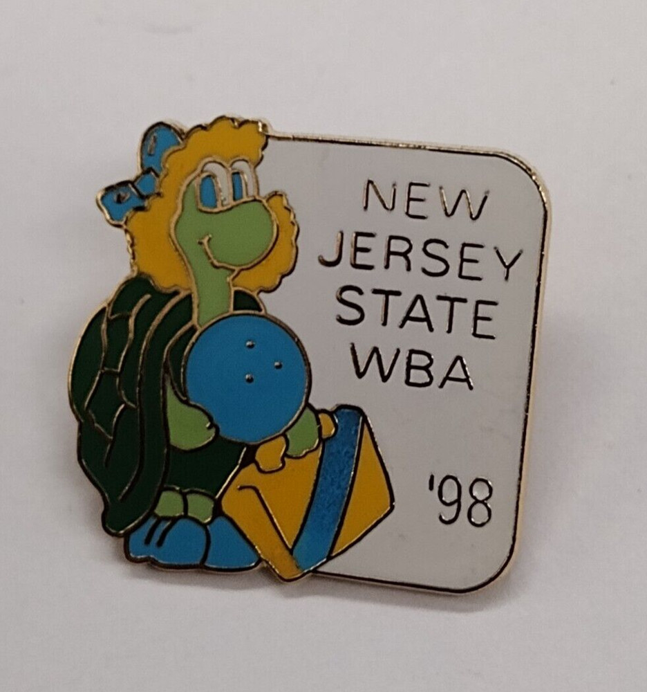 New Jersey State WBA '98 Bowling Lapel Pin