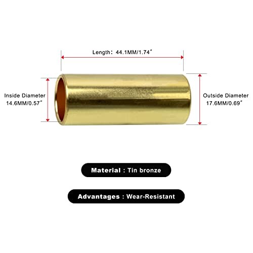 Piece Trailer Leaf Spring Bushing Kit Brass Shackle Bushing for Trailer 16