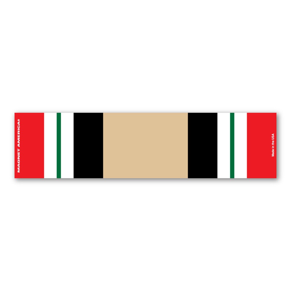 Iraq War Service Ribbon Bar Magnet