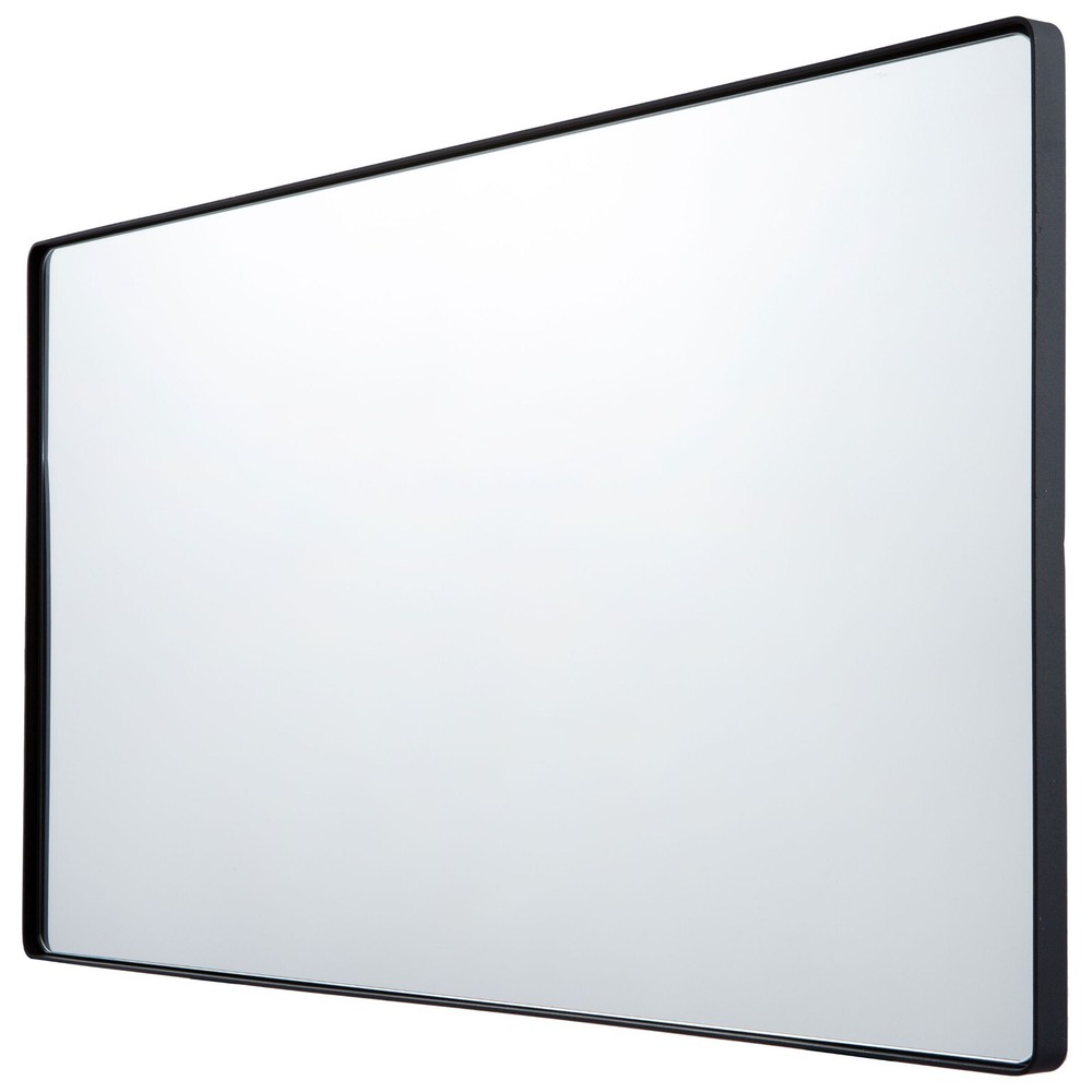 Varaluz 4DMI0107 Kye 40" x 22" Rectangular Flat Metal Framed - Black